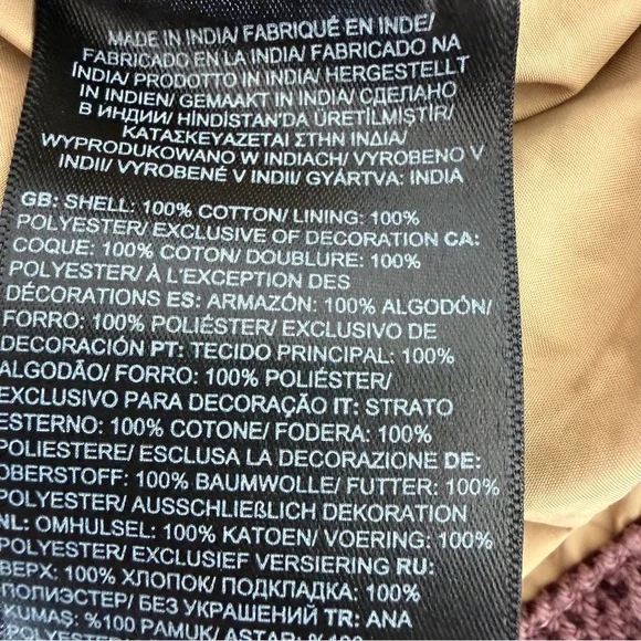 North Face Women's Valley Twill Utility Shacket size M Fawn Grey Color Way - Picture 9 of 9